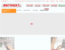 Tablet Screenshot of multyracks.com